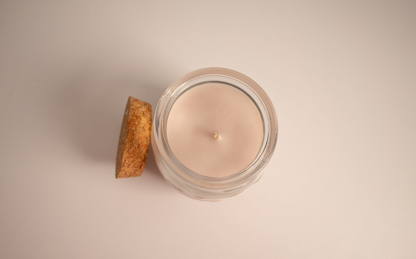 5 oz Soy Wax Candle Jar with Cork lid - Candles Co.