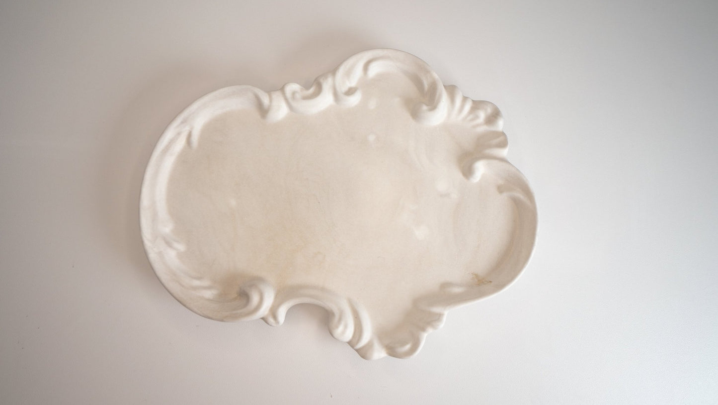 Antique Whisper Dish - Eco resin stone freeform candle holder - Candles Co.