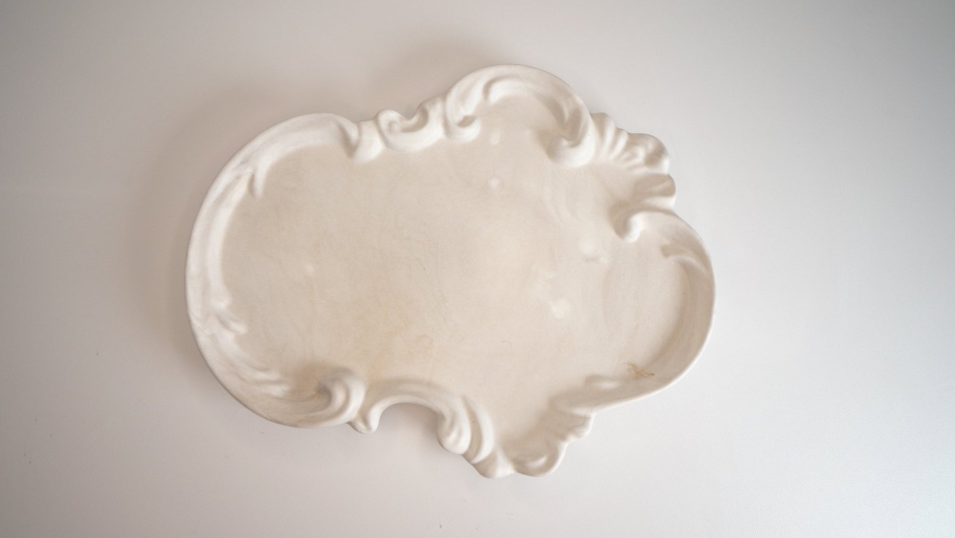 Antique Whisper Dish - Eco resin stone freeform candle holder - Candles Co.