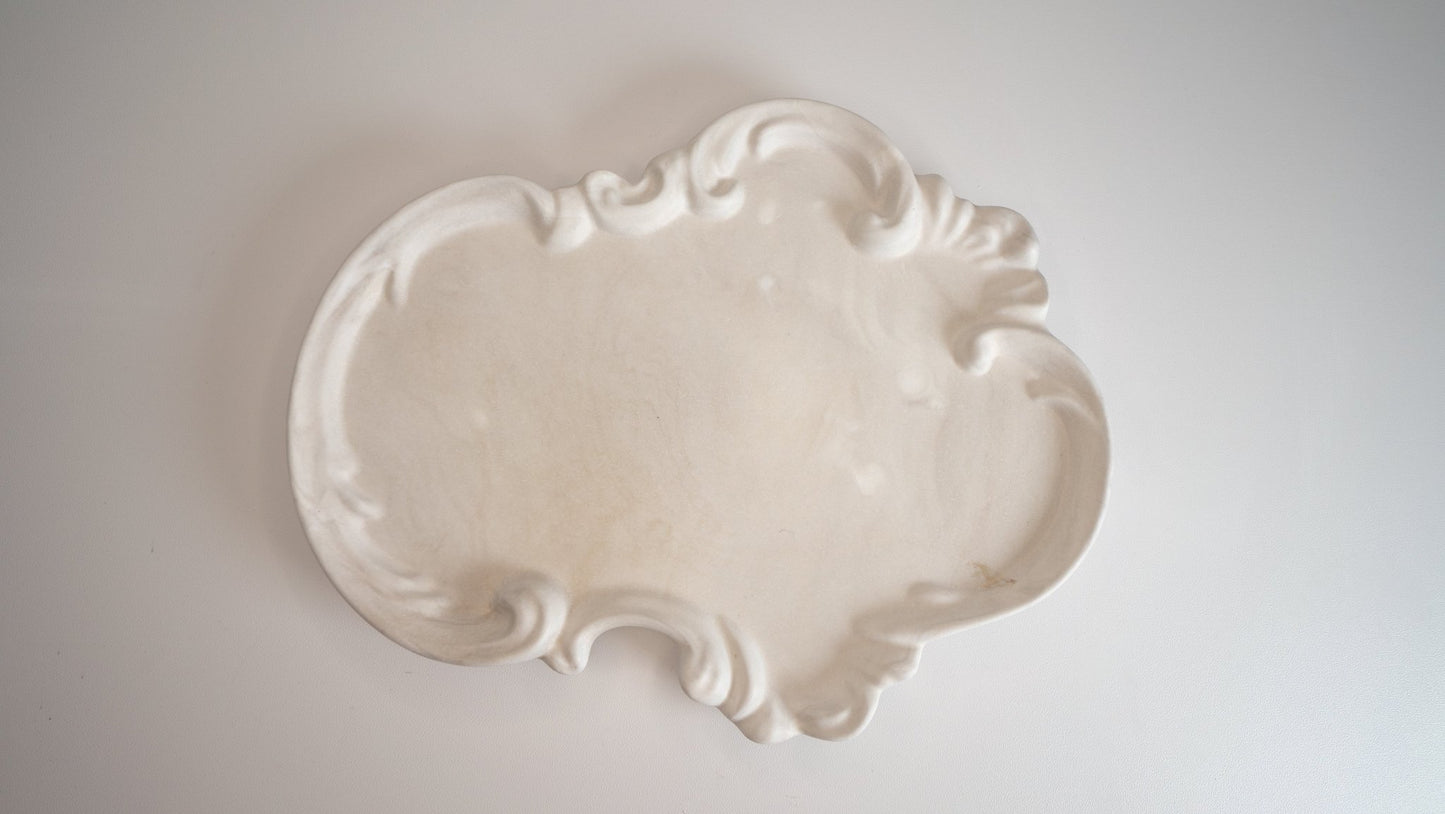 Antique Whisper Dish - Eco resin stone freeform candle holder - Candles Co.