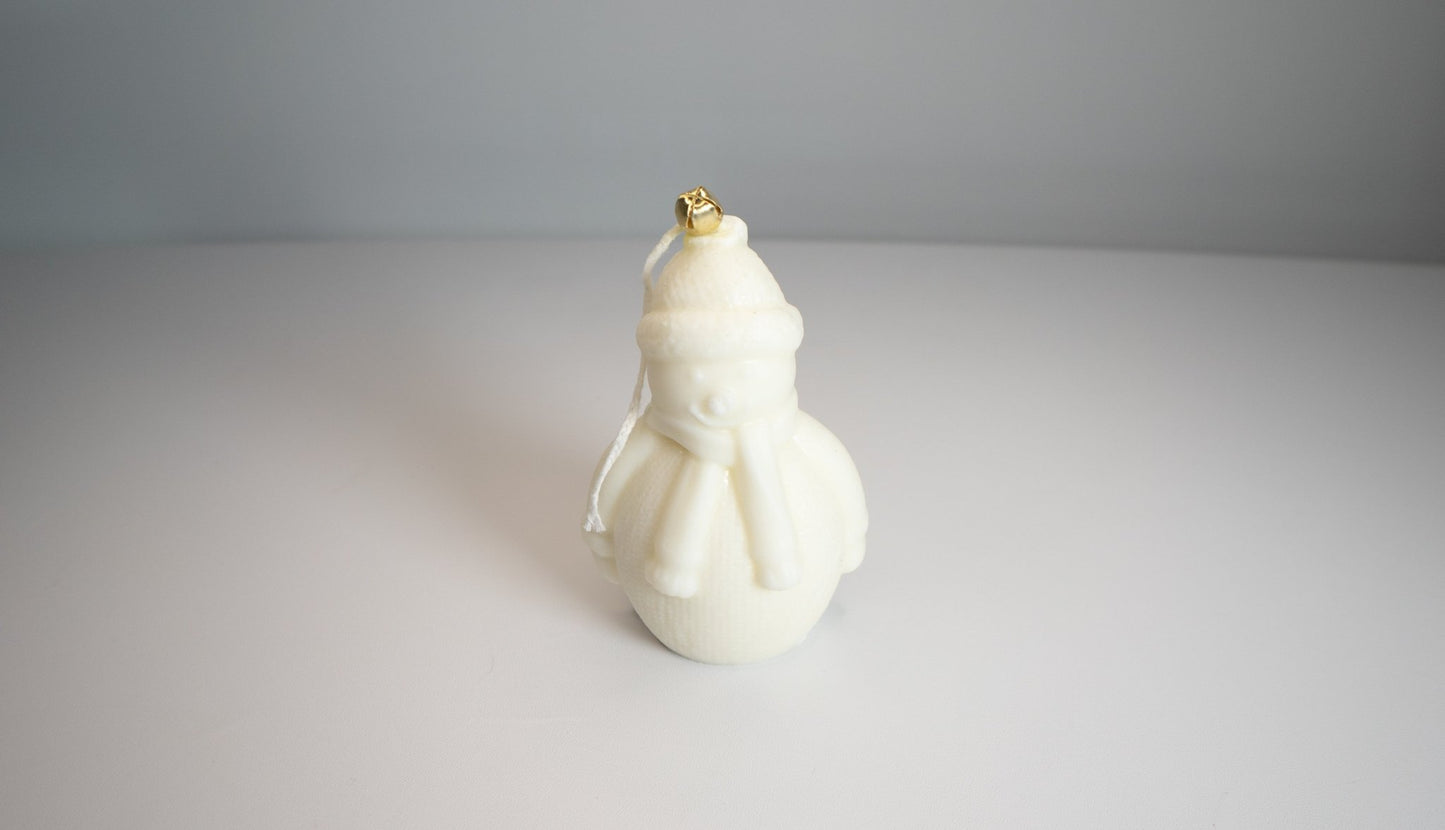 Handcrafted Soy Wax Snowman Candle – Cozy Vanilla Glow (4.25 oz) - Candles Co.