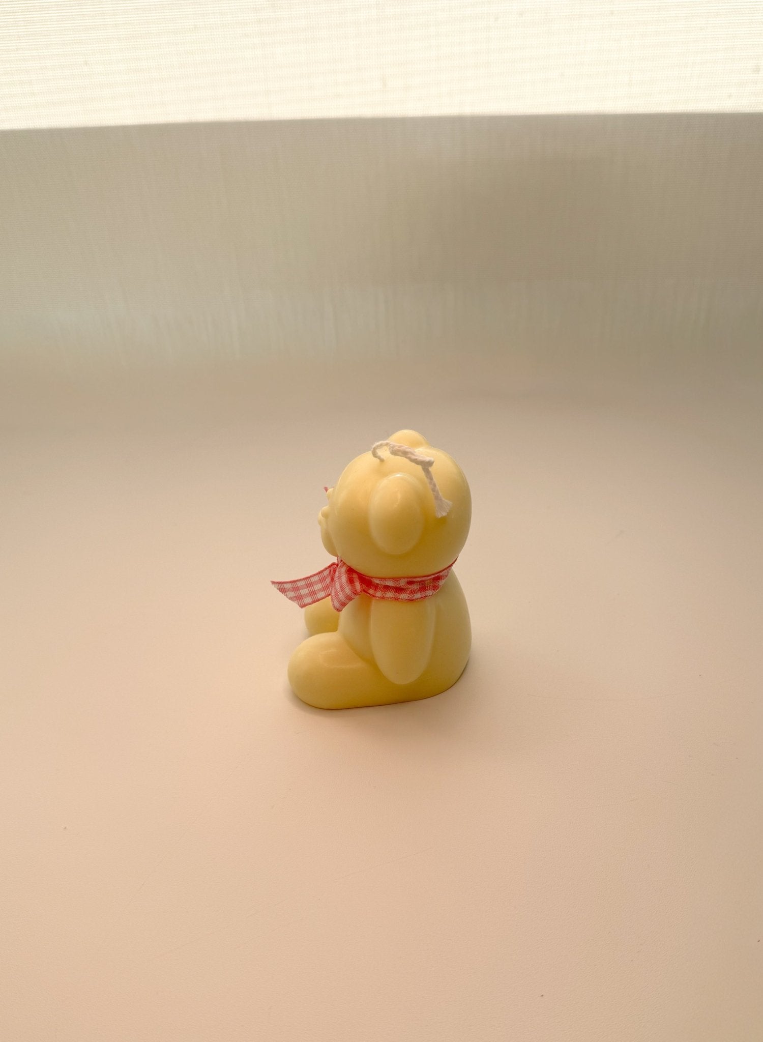 Handmade Bear Candle - Soy Wax Vanilla Scented, Customizable Baby Shower Favor Gift - Candles Co.