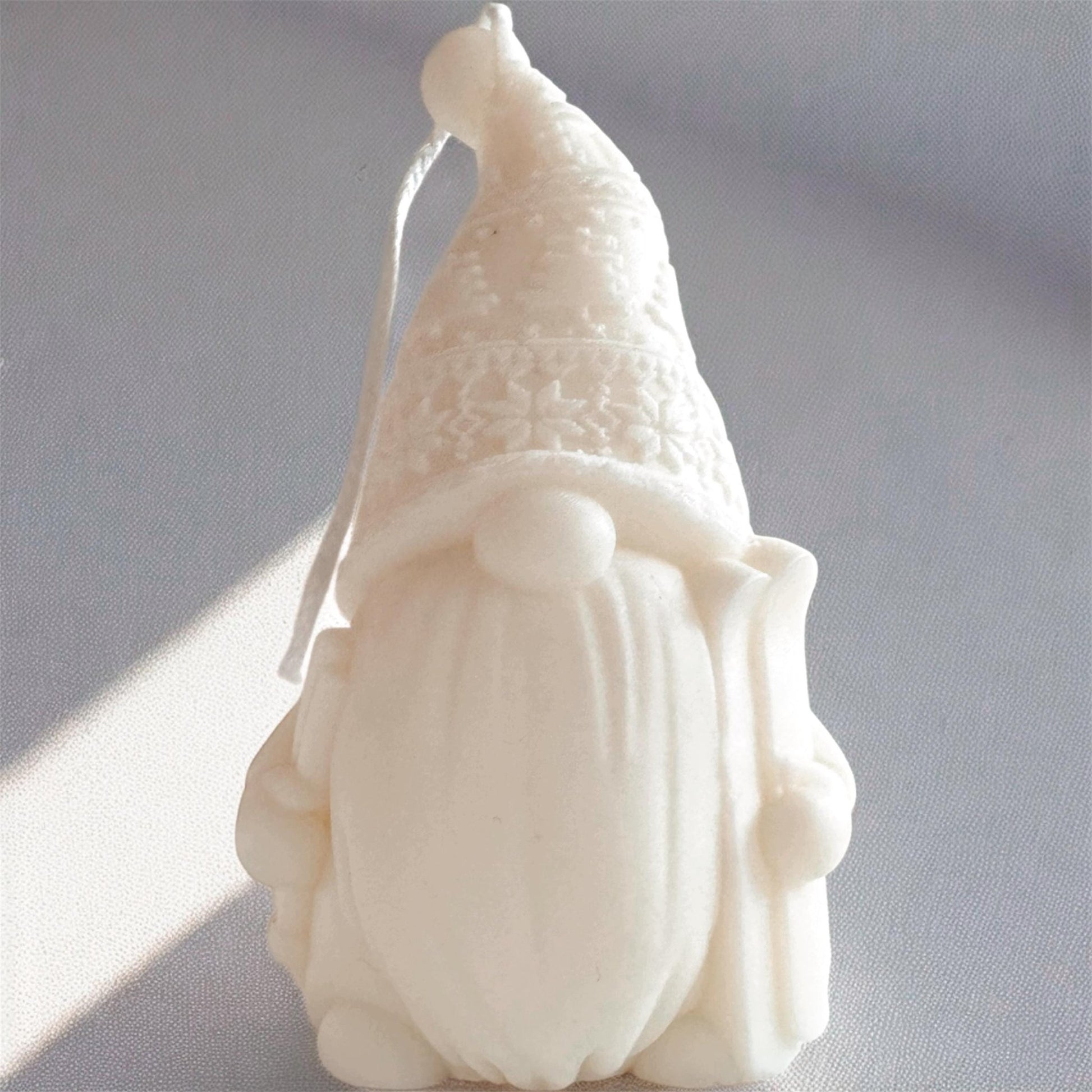 Handmade Christmas Gnome Soy Wax Candle | Holiday Tomte Nisse Decor | Scandinavian Folklore Gift - Candles Co.