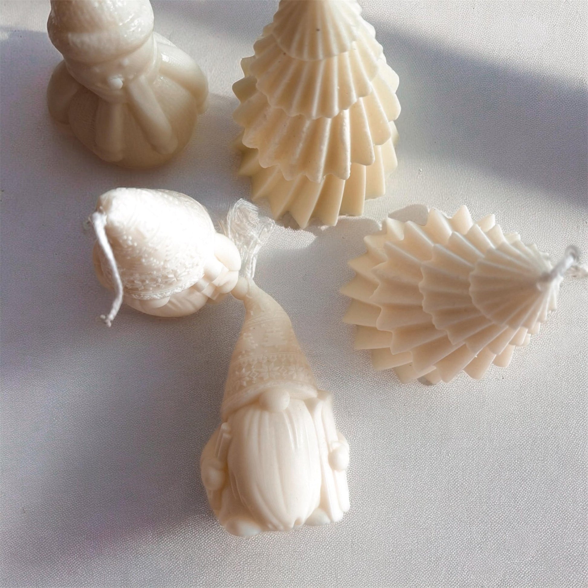 Handmade Christmas Gnome Soy Wax Candle | Holiday Tomte Nisse Decor | Scandinavian Folklore Gift - Candles Co.