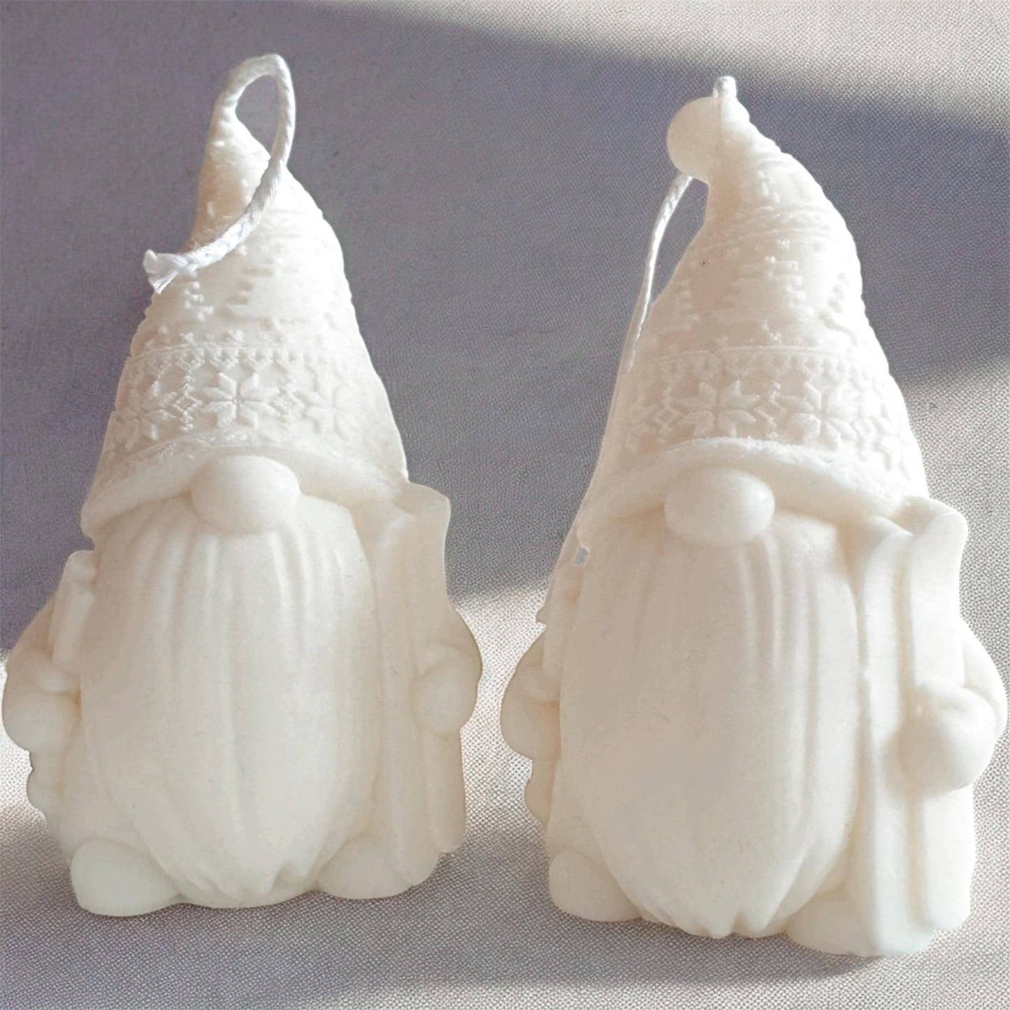 Handmade Christmas Gnome Soy Wax Candle | Holiday Tomte Nisse Decor | Scandinavian Folklore Gift - Candles Co.