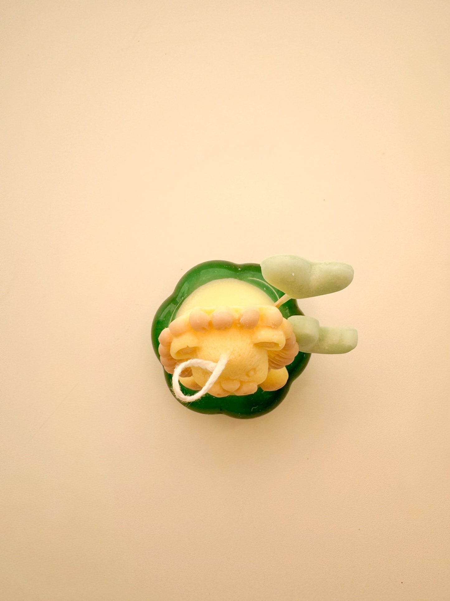 Handmade Lion Cub Soy Candle with Heart Balloons – Vanilla Scented Baby Shower Favor - Candles Co.