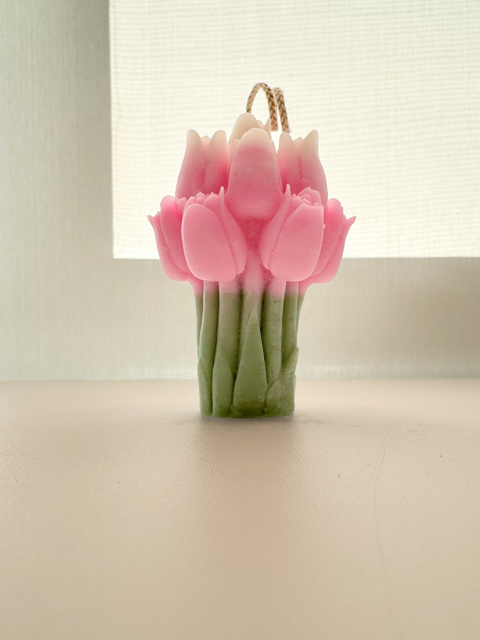 Tulip Bunch – Hand - Poured Soy Wax Flower Candle - Candles Co.