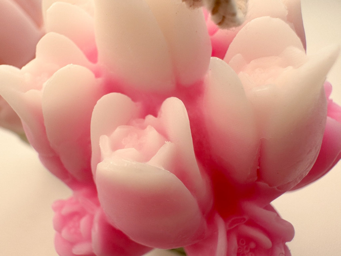 Tulip Bunch – Hand - Poured Soy Wax Flower Candle - Candles Co.