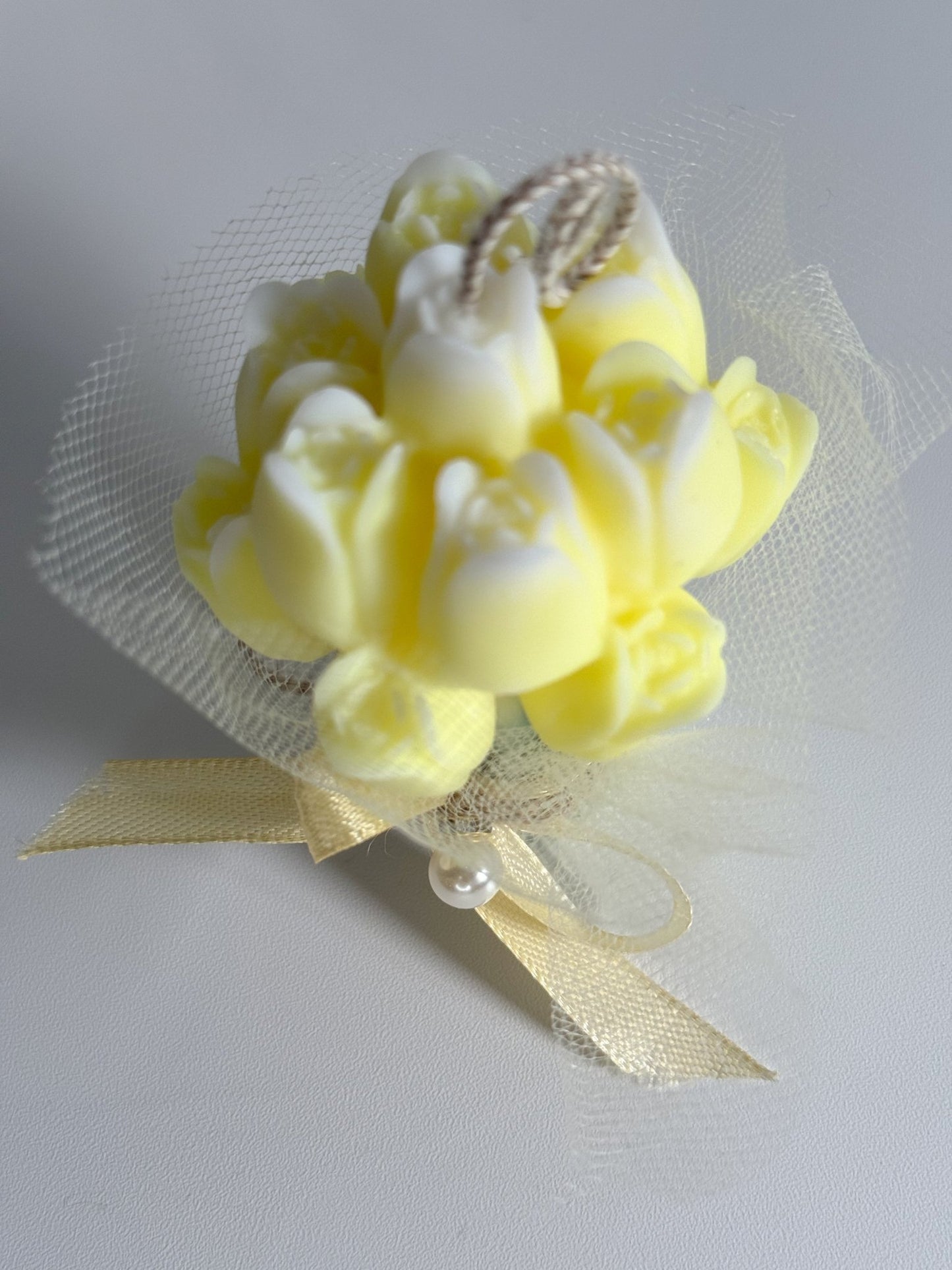 Tulip Bunch – Hand - Poured Soy Wax Flower Candle - Candles Co.